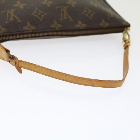 Louis Vuitton Pochette Accessoires Brown Canvas Clutch Bag (Pre-Owned) - Picture 11 of 12